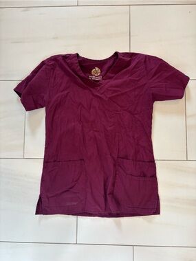 Sanibel Works Women's Maroon scrubs